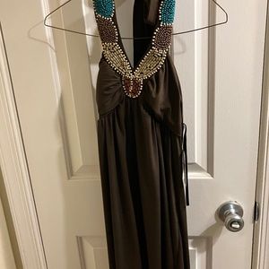 Casual Sundress with intricate beading. M.